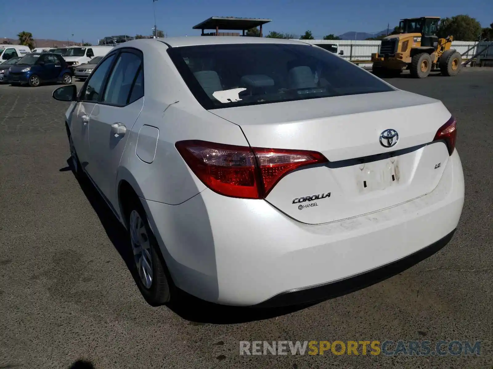 3 Photograph of a damaged car 5YFBURHE3KP896370 TOYOTA COROLLA 2019