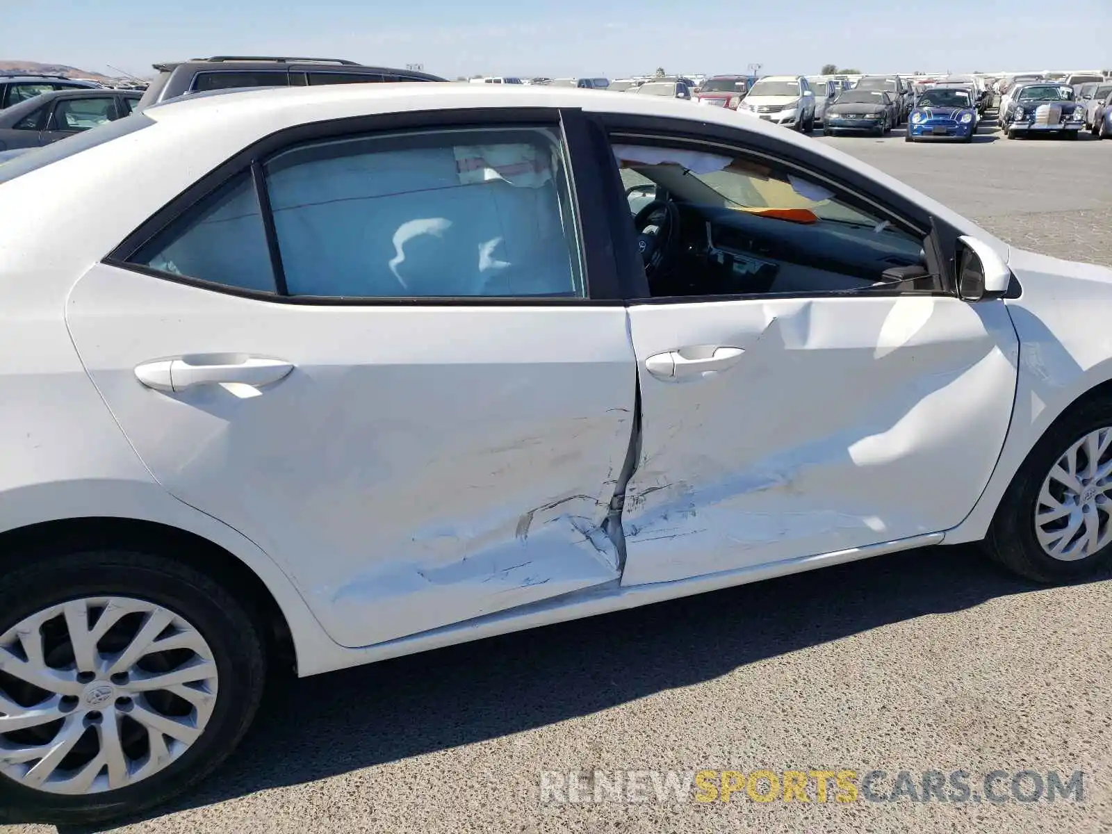 9 Photograph of a damaged car 5YFBURHE3KP896370 TOYOTA COROLLA 2019