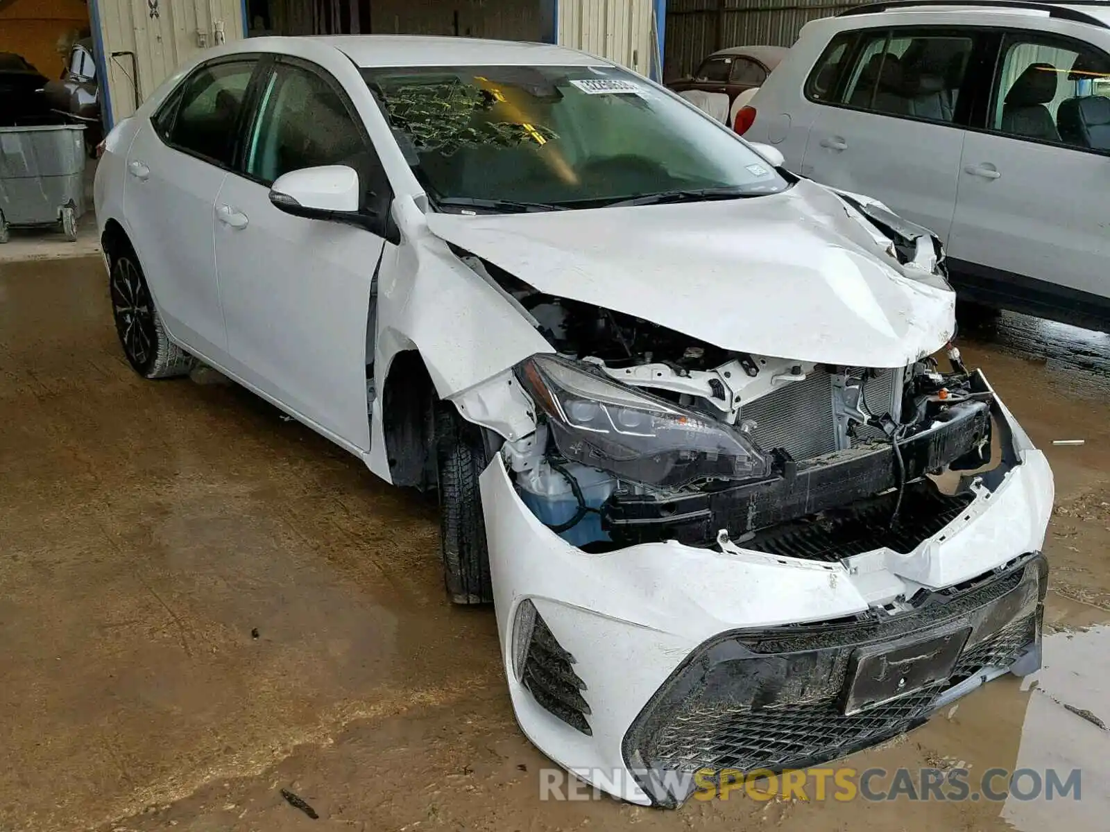 1 Photograph of a damaged car 5YFBURHE3KP896577 TOYOTA COROLLA 2019