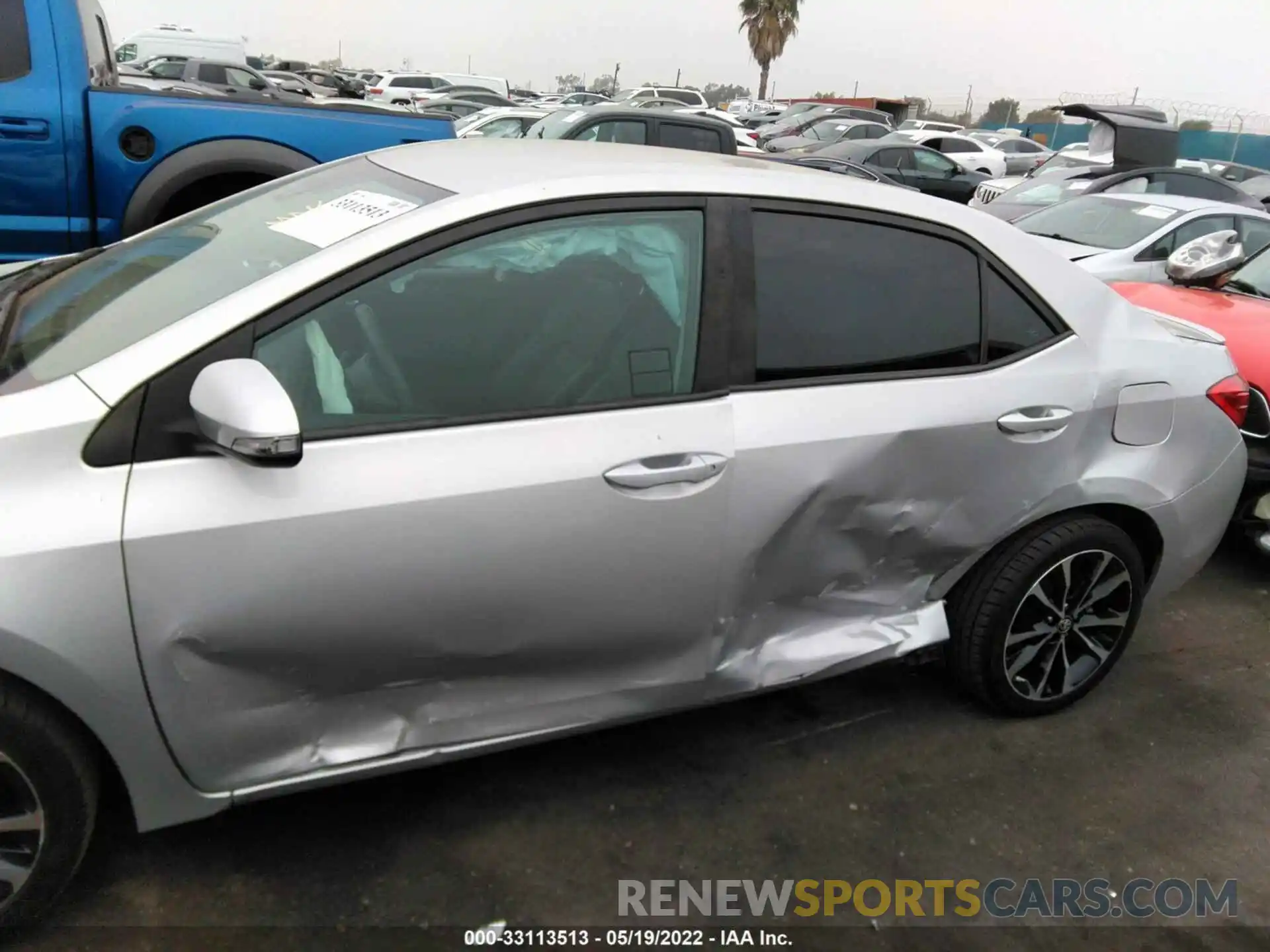 6 Photograph of a damaged car 5YFBURHE3KP896806 TOYOTA COROLLA 2019