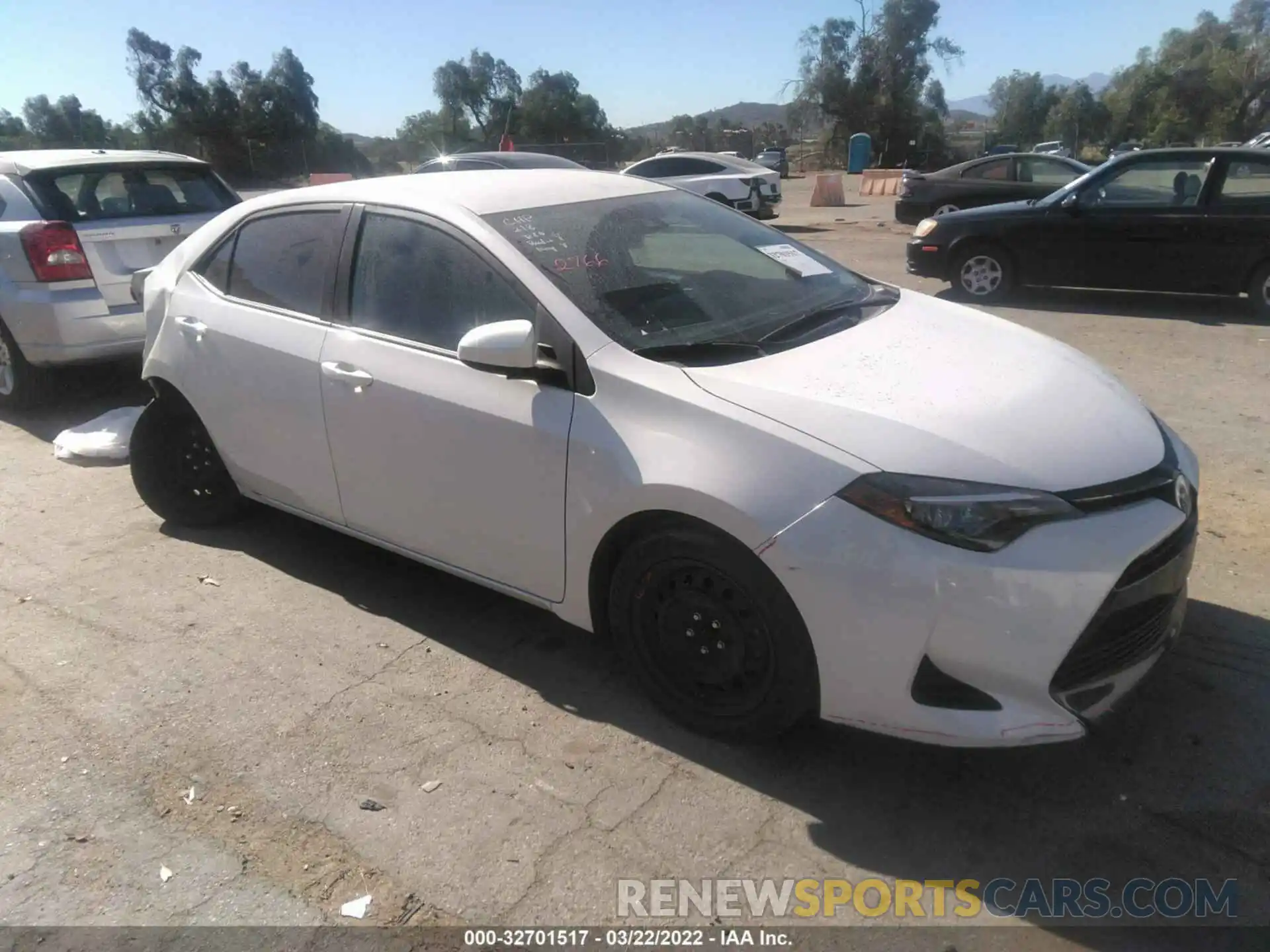 1 Photograph of a damaged car 5YFBURHE3KP897471 TOYOTA COROLLA 2019