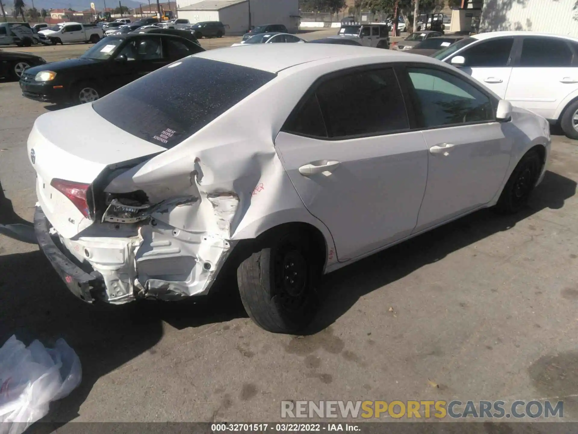 4 Photograph of a damaged car 5YFBURHE3KP897471 TOYOTA COROLLA 2019