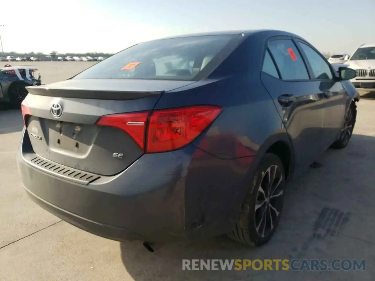 4 Photograph of a damaged car 5YFBURHE3KP897499 TOYOTA COROLLA 2019