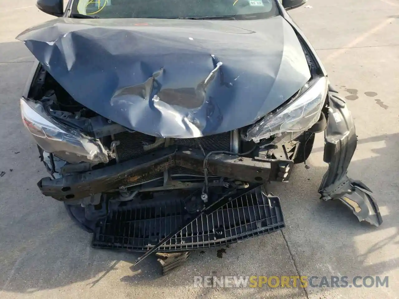 7 Photograph of a damaged car 5YFBURHE3KP897499 TOYOTA COROLLA 2019