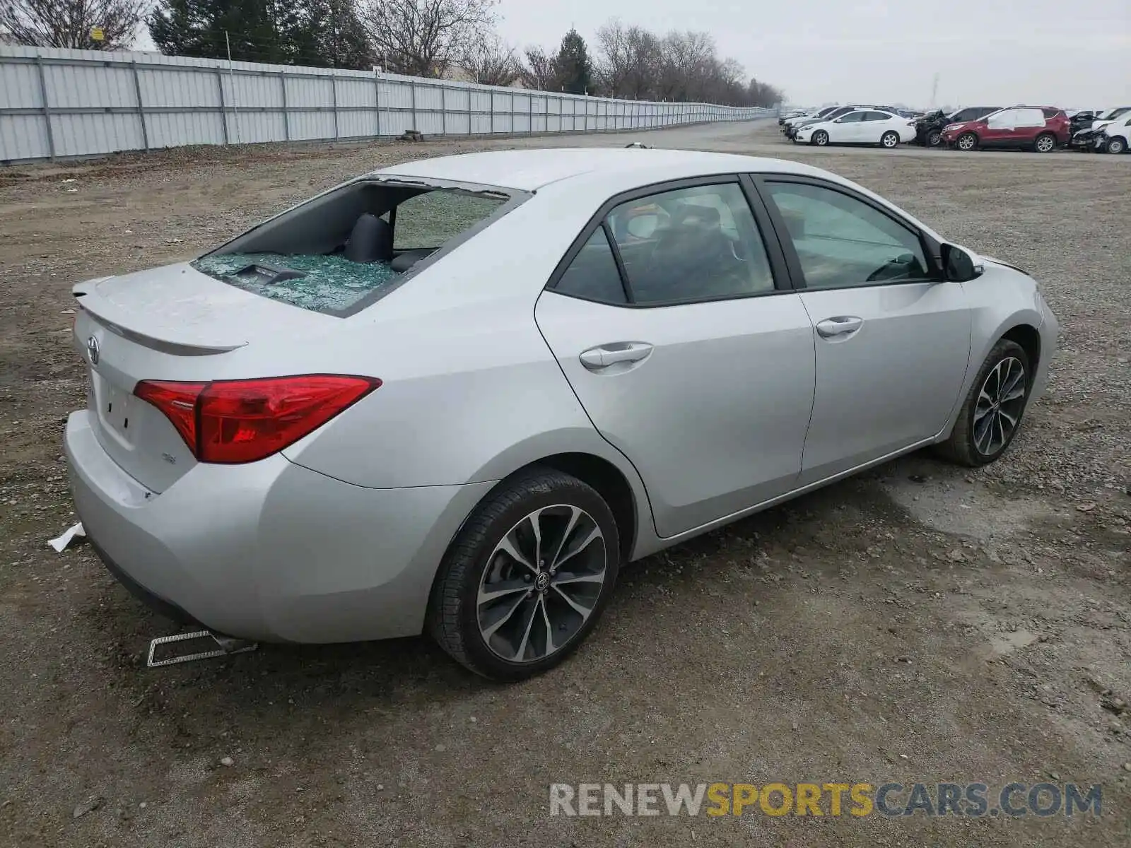 4 Photograph of a damaged car 5YFBURHE3KP897759 TOYOTA COROLLA 2019