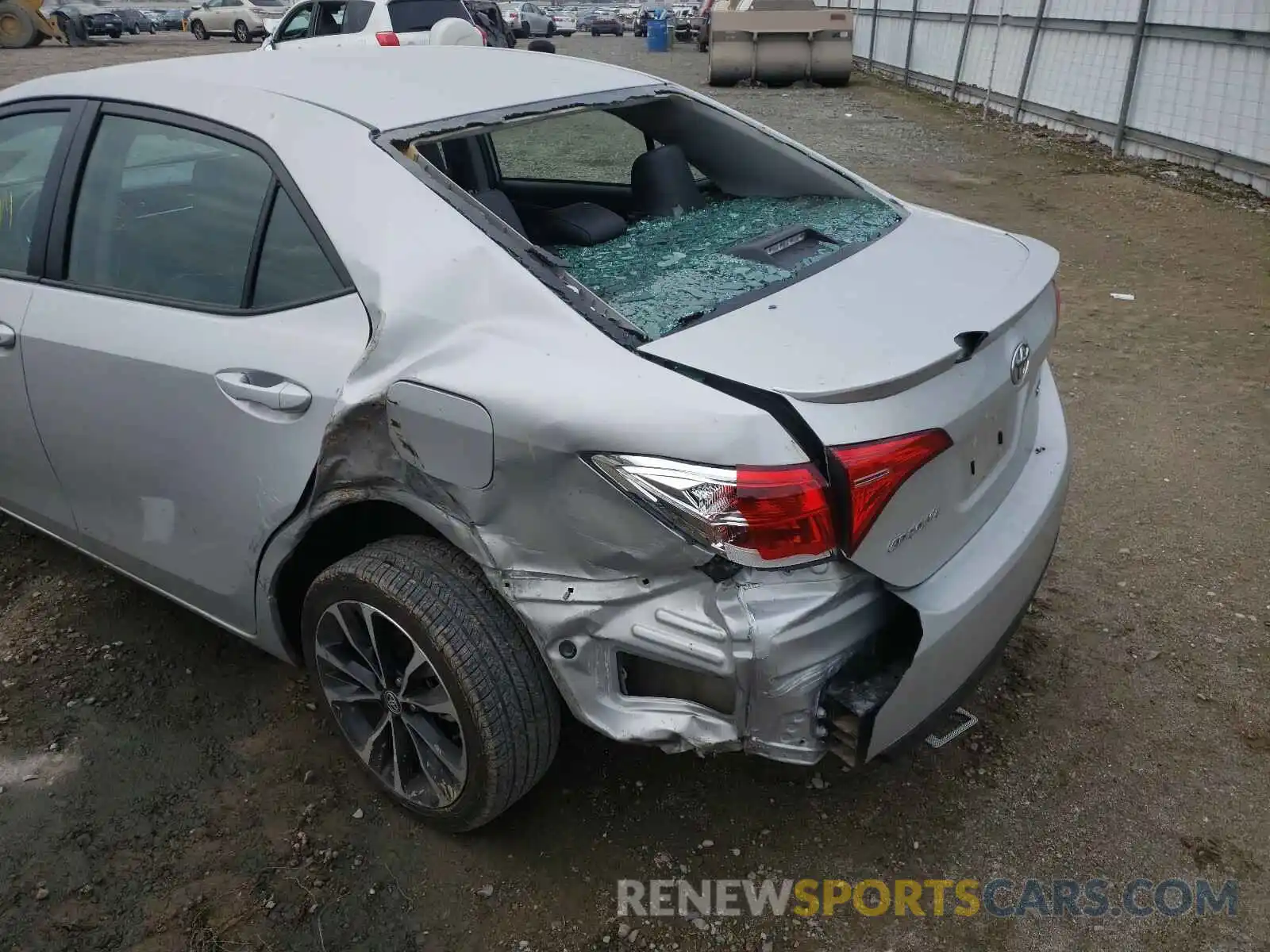 9 Photograph of a damaged car 5YFBURHE3KP897759 TOYOTA COROLLA 2019