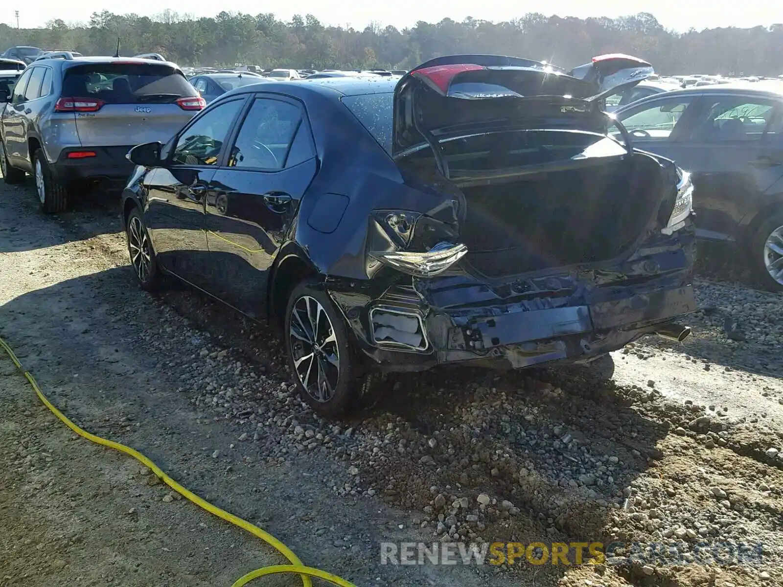 3 Photograph of a damaged car 5YFBURHE3KP897941 TOYOTA COROLLA 2019