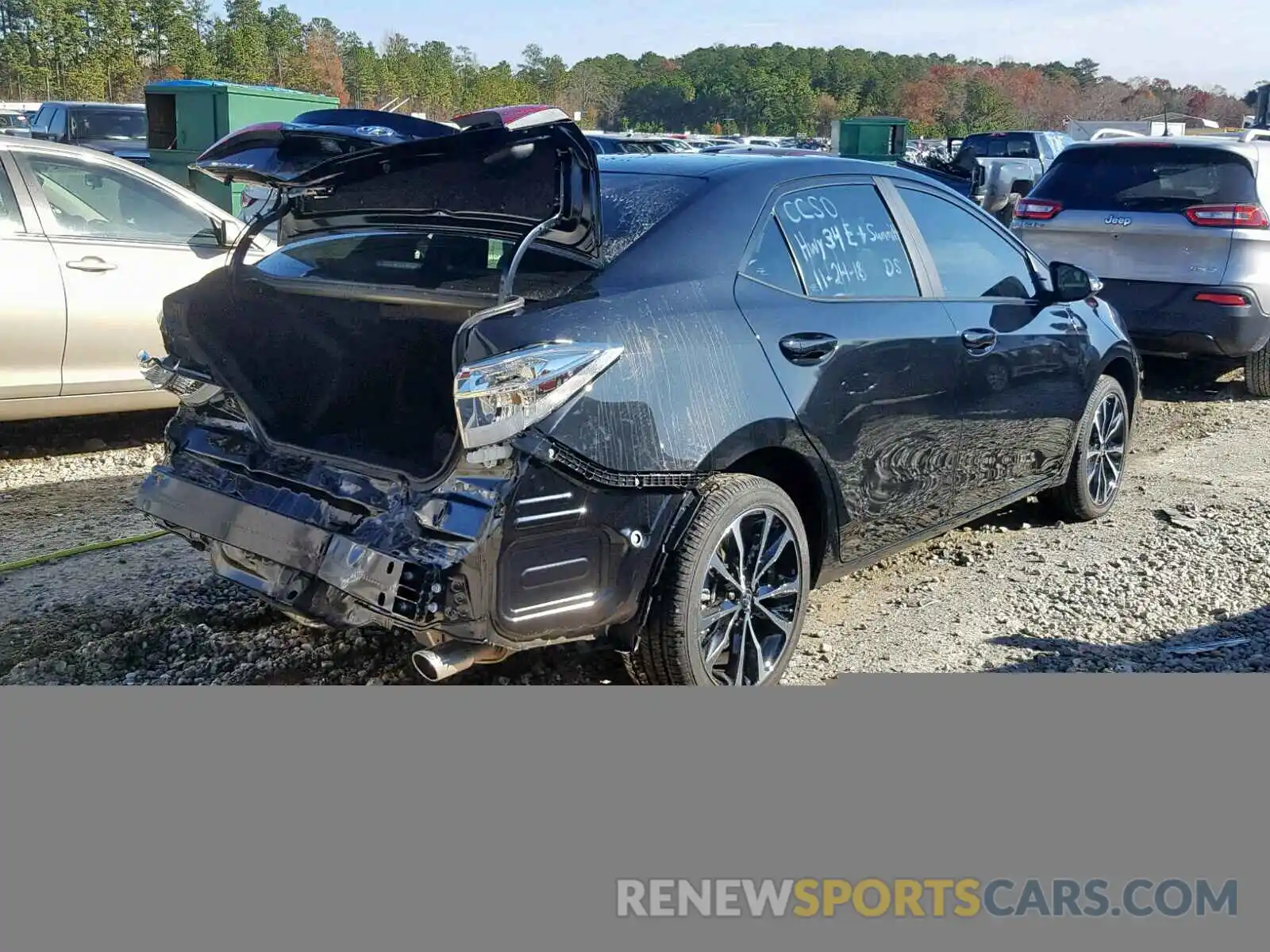 4 Photograph of a damaged car 5YFBURHE3KP897941 TOYOTA COROLLA 2019