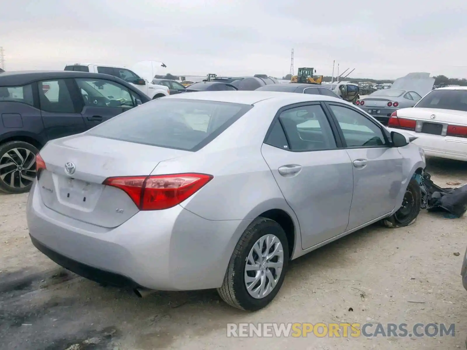 4 Photograph of a damaged car 5YFBURHE3KP897986 TOYOTA COROLLA 2019