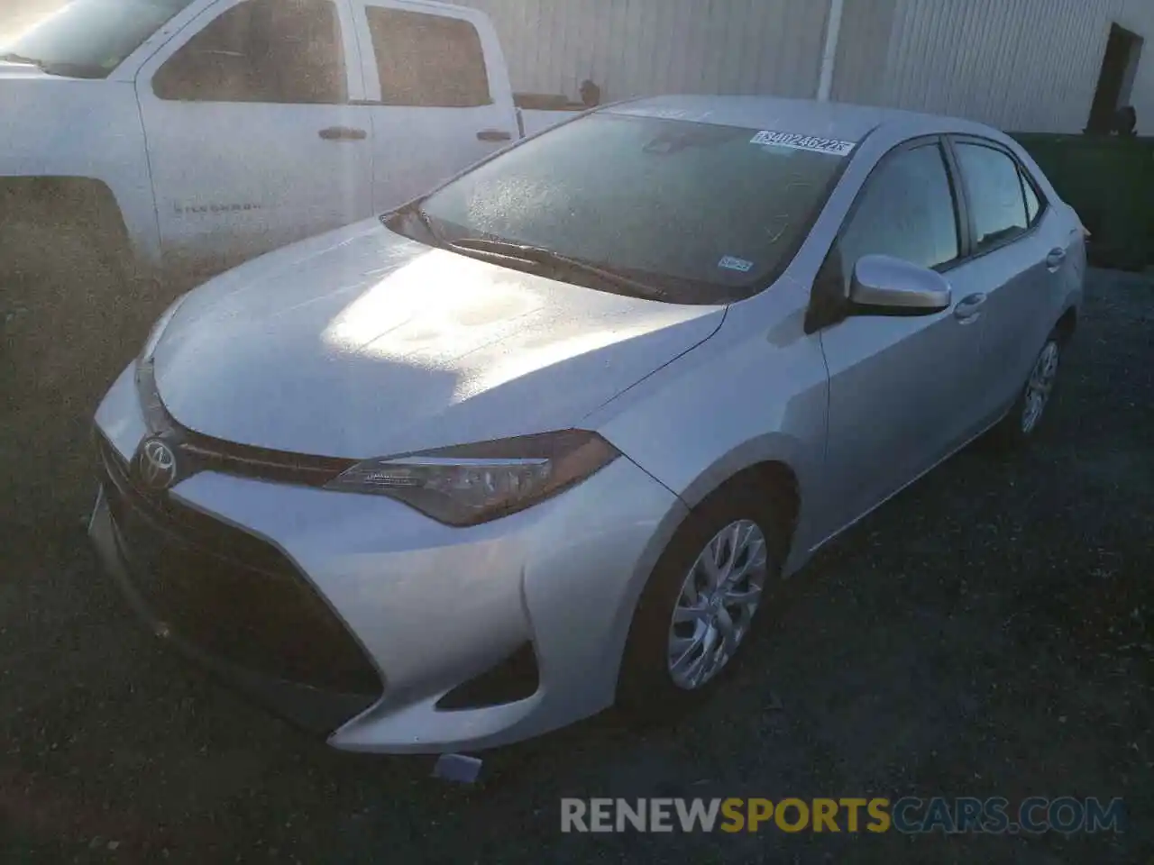 2 Photograph of a damaged car 5YFBURHE3KP898068 TOYOTA COROLLA 2019