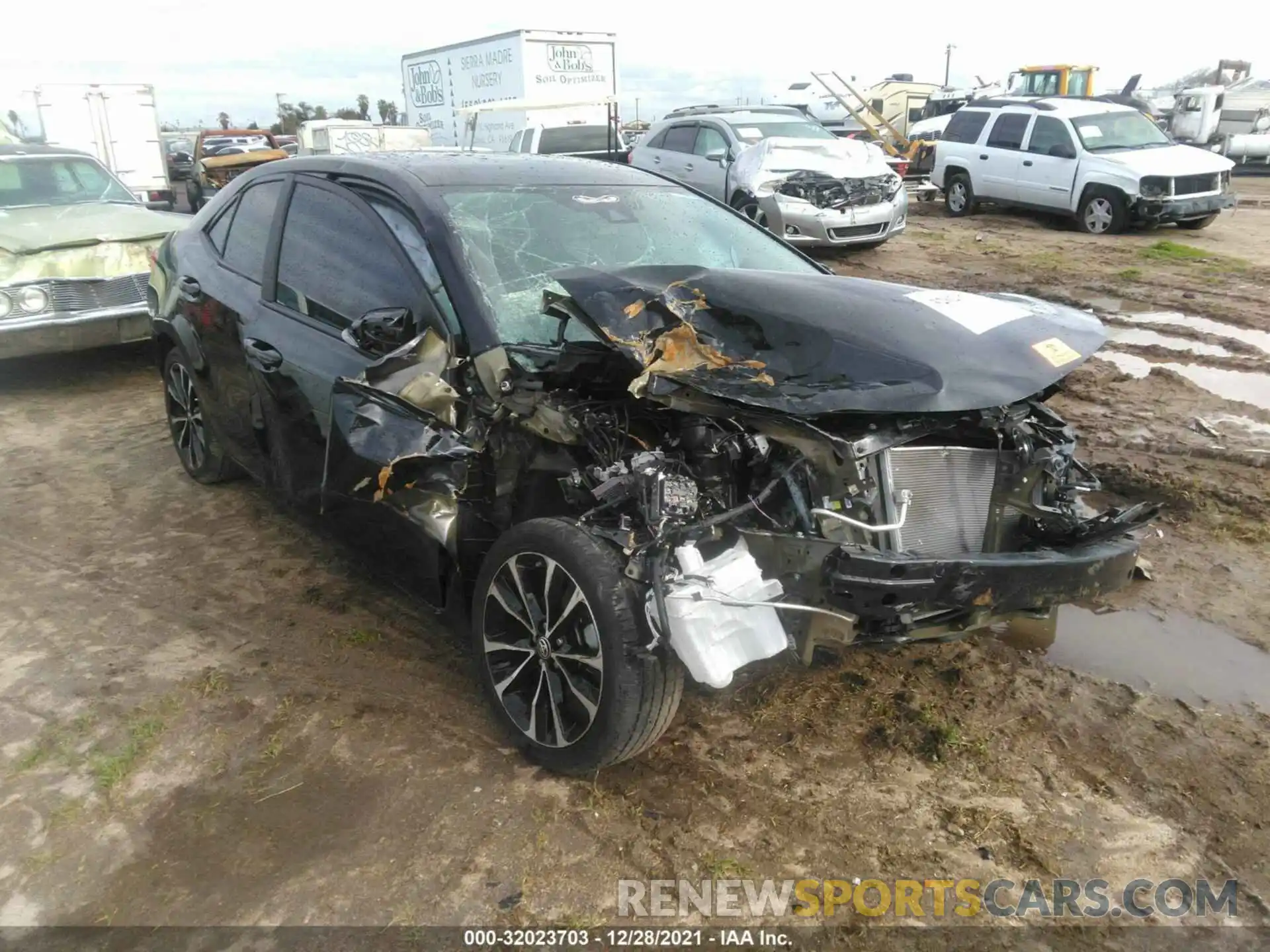 1 Photograph of a damaged car 5YFBURHE3KP898149 TOYOTA COROLLA 2019