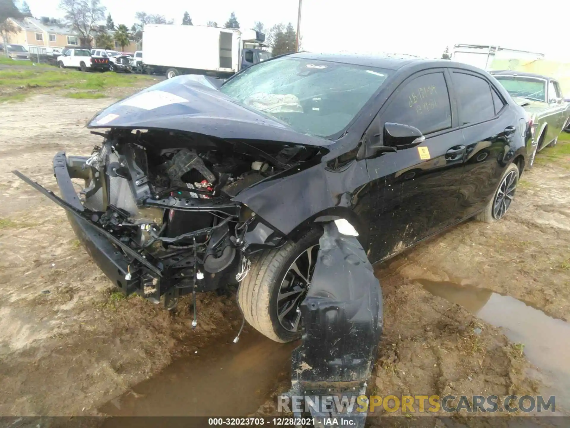 2 Photograph of a damaged car 5YFBURHE3KP898149 TOYOTA COROLLA 2019