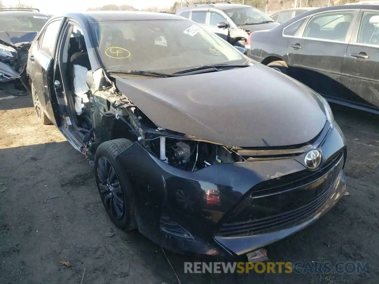 1 Photograph of a damaged car 5YFBURHE3KP898264 TOYOTA COROLLA 2019