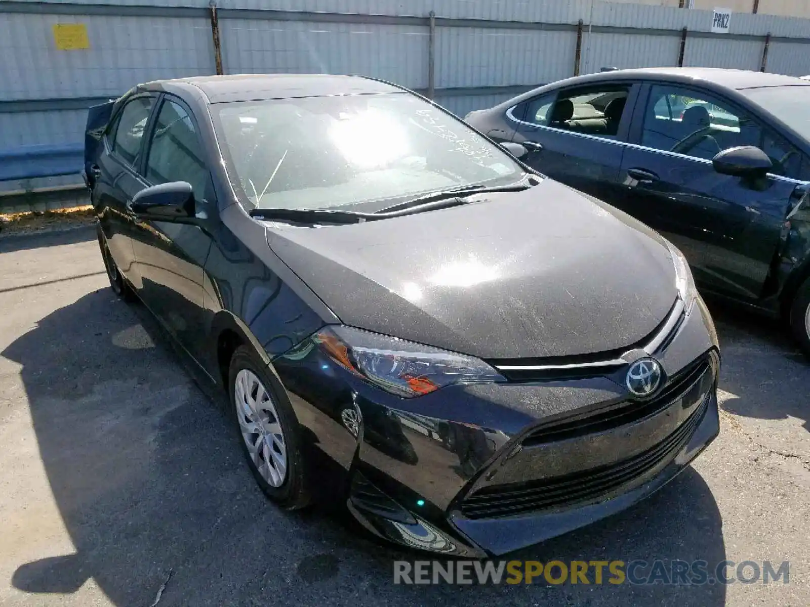 1 Photograph of a damaged car 5YFBURHE3KP898345 TOYOTA COROLLA 2019