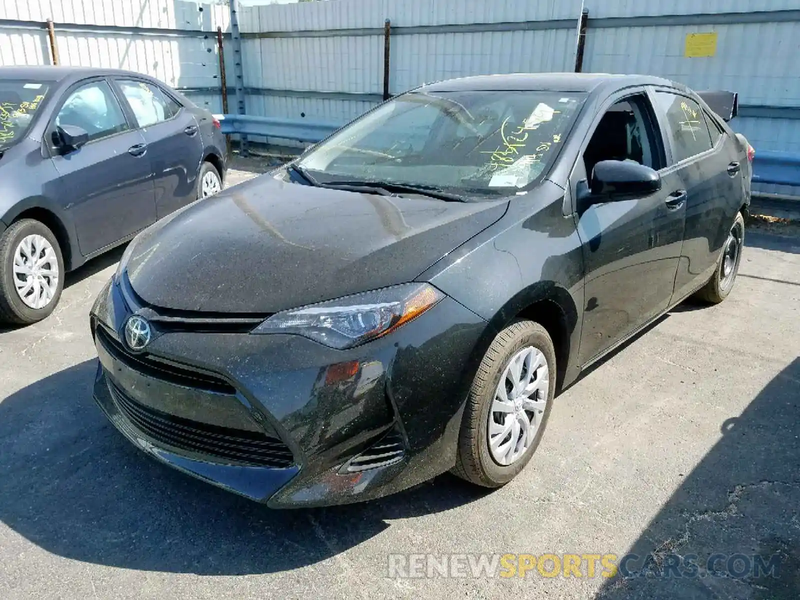 2 Photograph of a damaged car 5YFBURHE3KP898345 TOYOTA COROLLA 2019