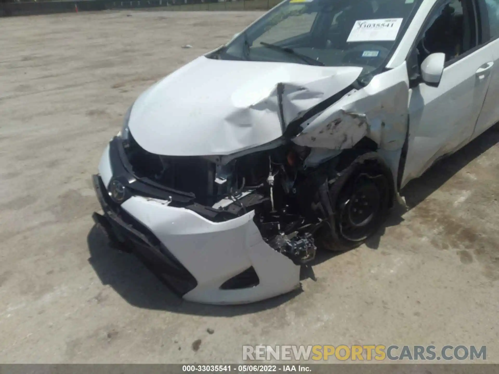 6 Photograph of a damaged car 5YFBURHE3KP898653 TOYOTA COROLLA 2019