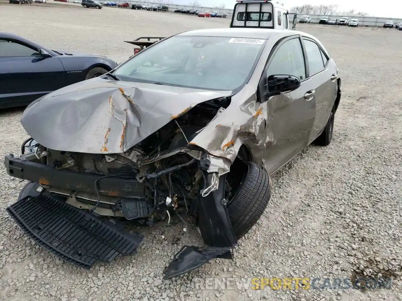 9 Photograph of a damaged car 5YFBURHE3KP898846 TOYOTA COROLLA 2019