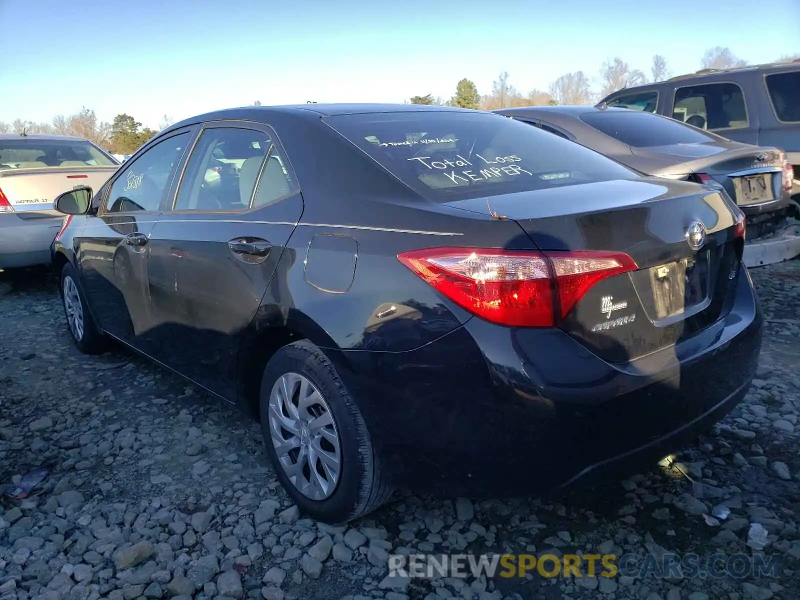 3 Photograph of a damaged car 5YFBURHE3KP898877 TOYOTA COROLLA 2019