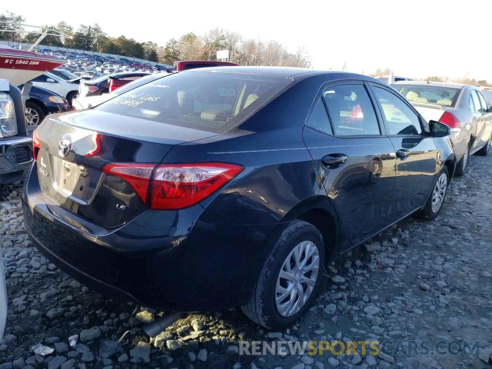 4 Photograph of a damaged car 5YFBURHE3KP898877 TOYOTA COROLLA 2019