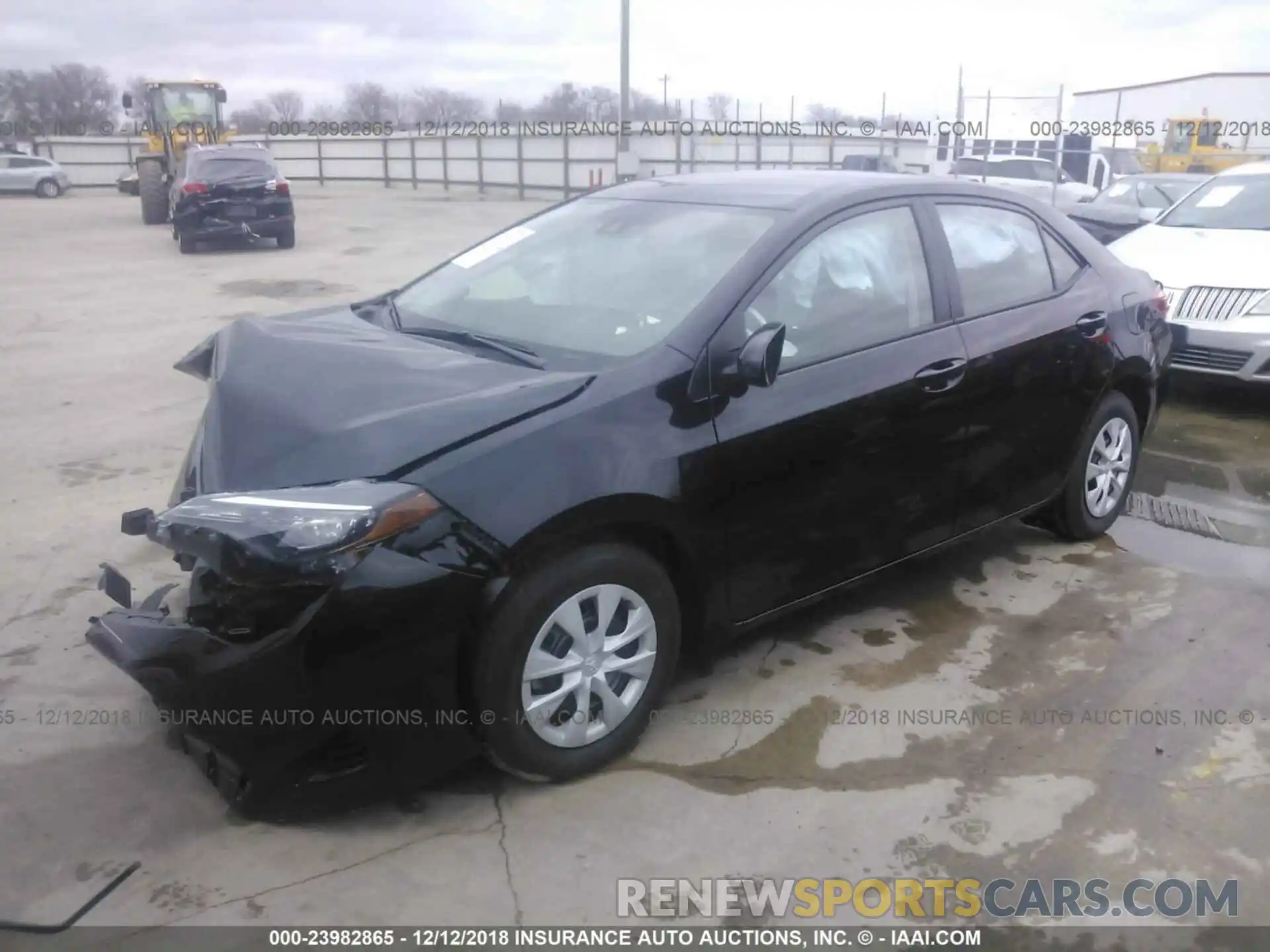 2 Photograph of a damaged car 5YFBURHE3KP898961 TOYOTA COROLLA 2019