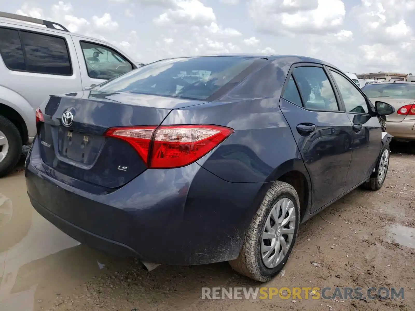 4 Photograph of a damaged car 5YFBURHE3KP899026 TOYOTA COROLLA 2019