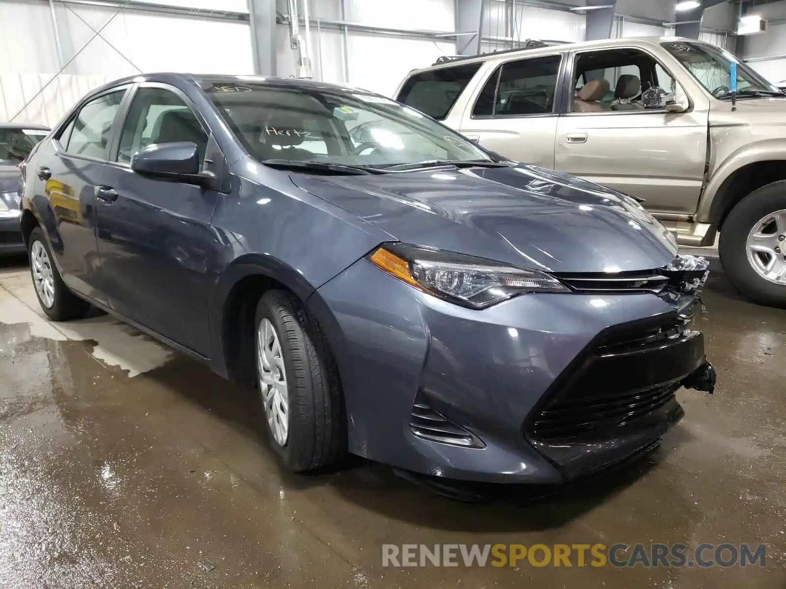 1 Photograph of a damaged car 5YFBURHE3KP899138 TOYOTA COROLLA 2019