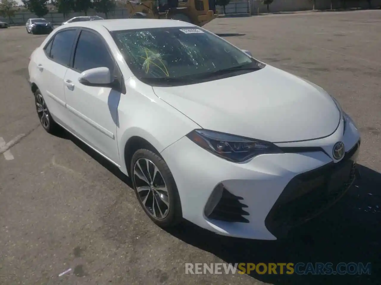 1 Photograph of a damaged car 5YFBURHE3KP899799 TOYOTA COROLLA 2019