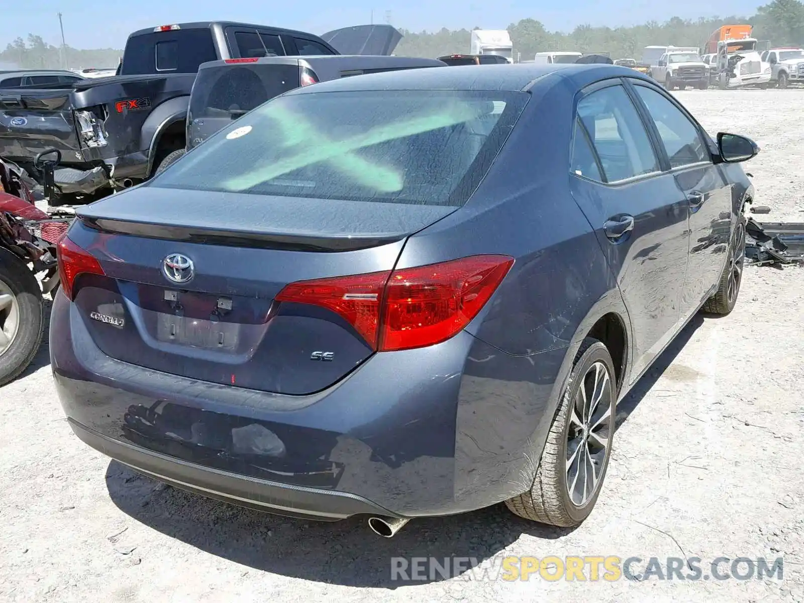 4 Photograph of a damaged car 5YFBURHE3KP899916 TOYOTA COROLLA 2019