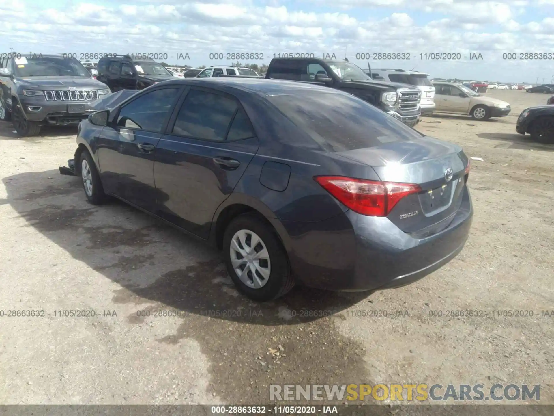 3 Photograph of a damaged car 5YFBURHE3KP900725 TOYOTA COROLLA 2019