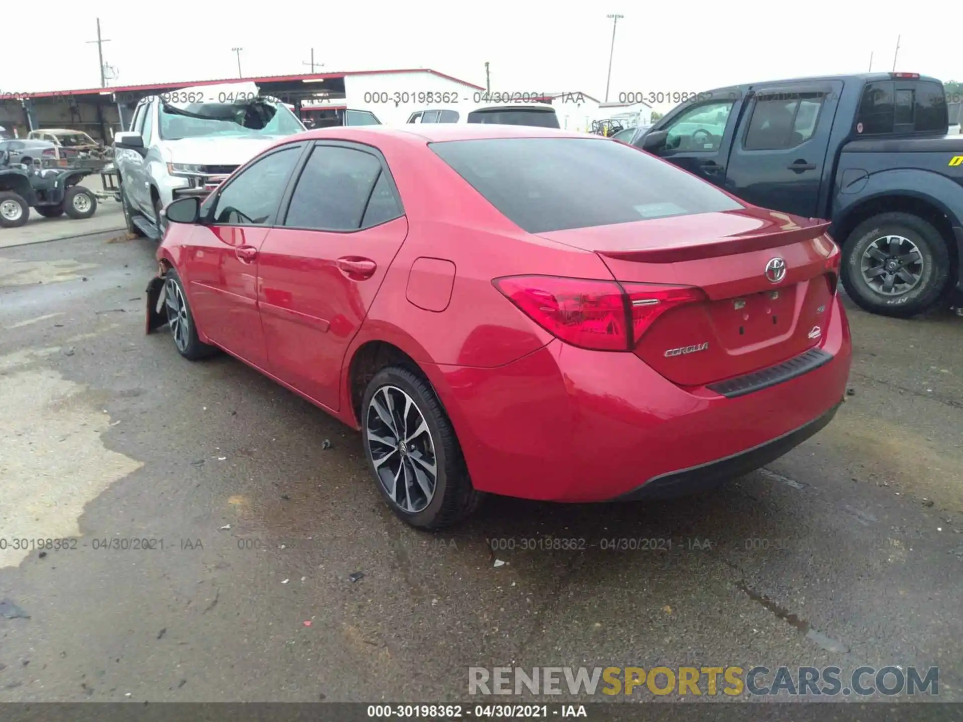 3 Photograph of a damaged car 5YFBURHE3KP900773 TOYOTA COROLLA 2019