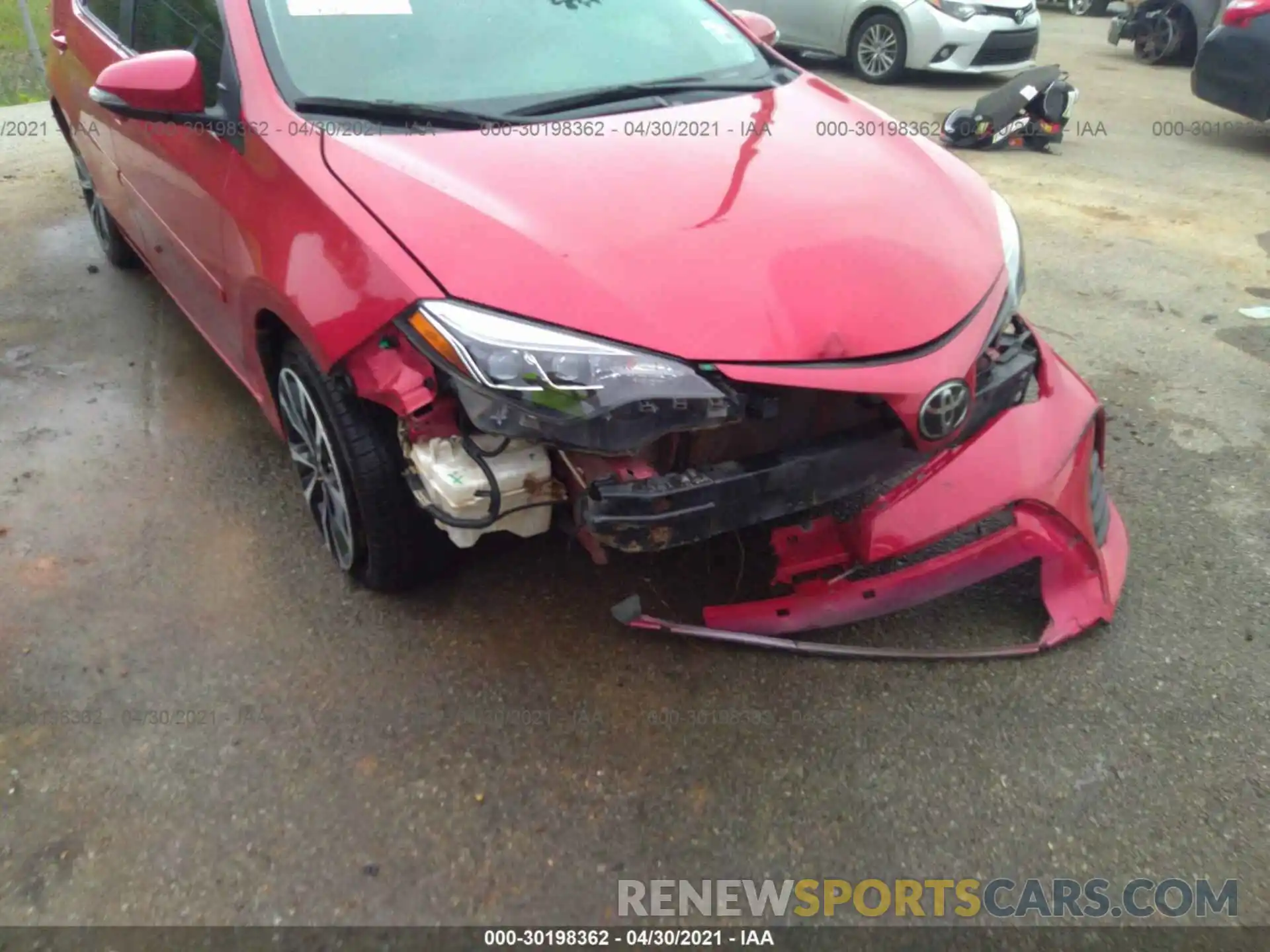 6 Photograph of a damaged car 5YFBURHE3KP900773 TOYOTA COROLLA 2019