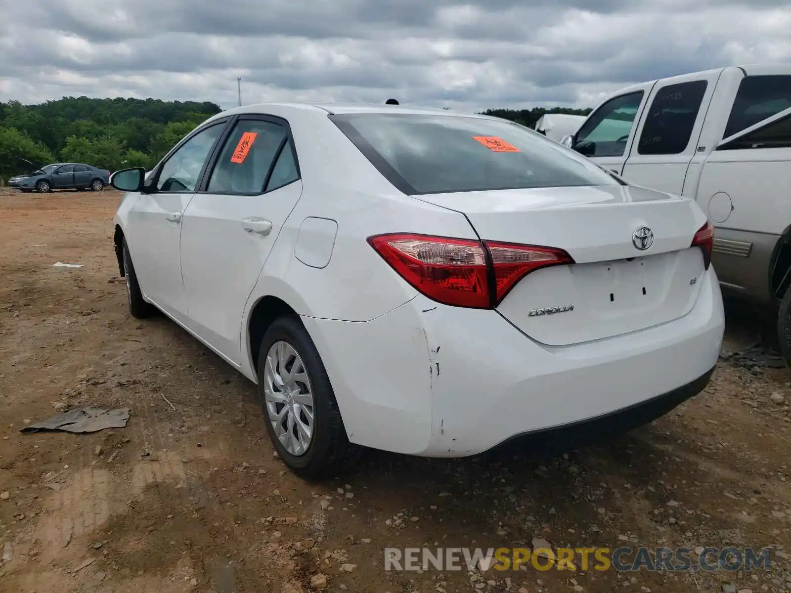 3 Photograph of a damaged car 5YFBURHE3KP900949 TOYOTA COROLLA 2019