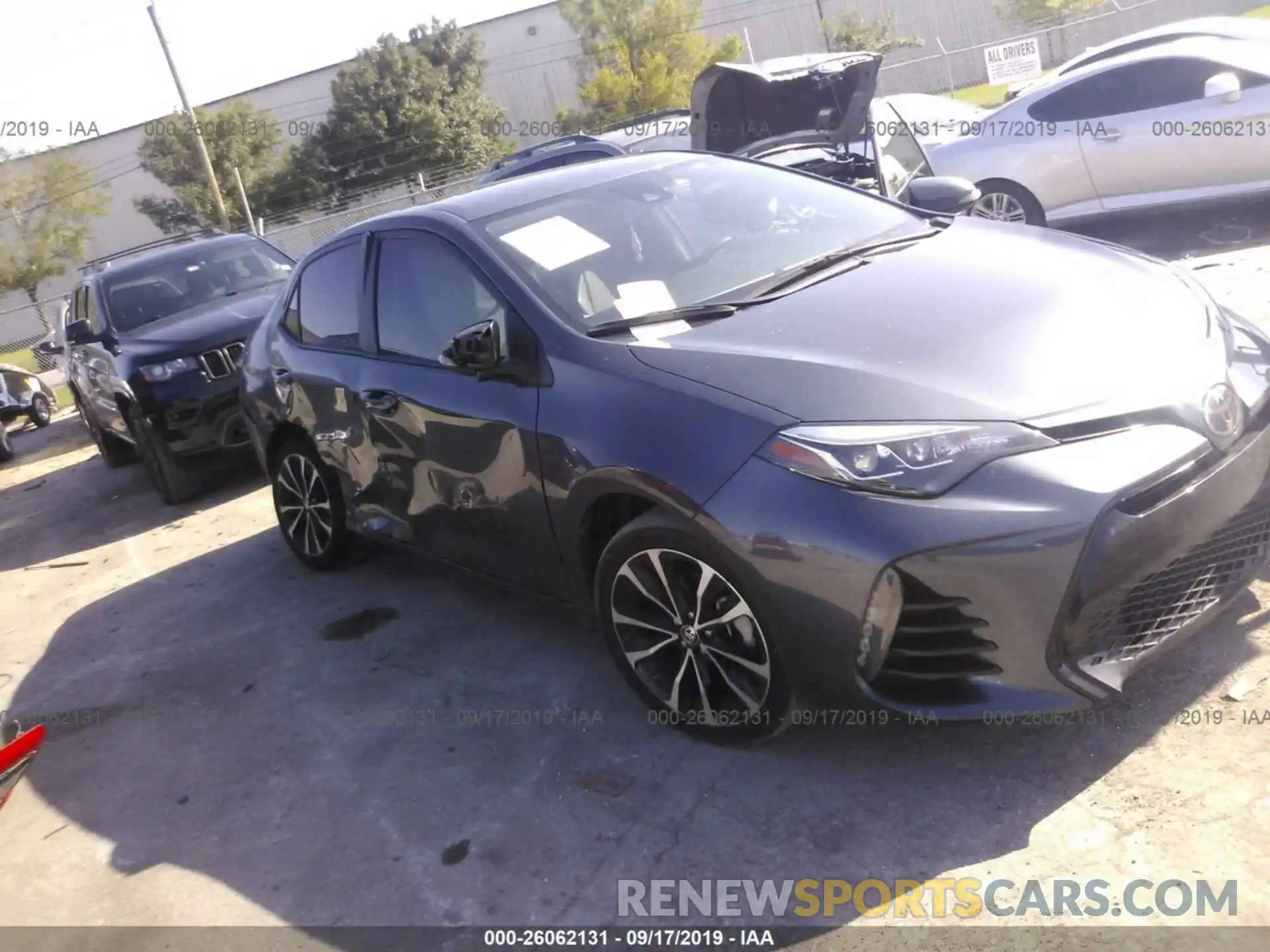 1 Photograph of a damaged car 5YFBURHE3KP901664 TOYOTA COROLLA 2019