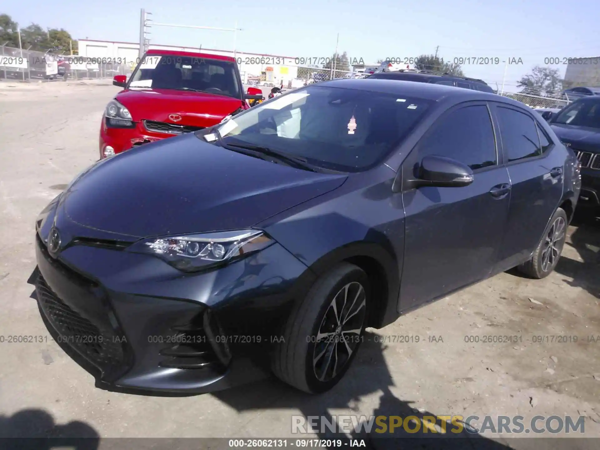 2 Photograph of a damaged car 5YFBURHE3KP901664 TOYOTA COROLLA 2019