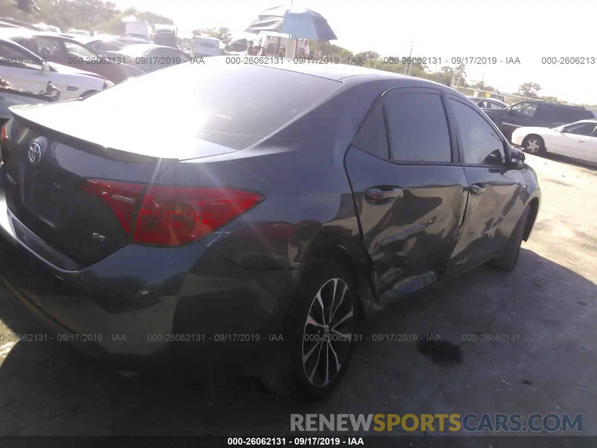 4 Photograph of a damaged car 5YFBURHE3KP901664 TOYOTA COROLLA 2019