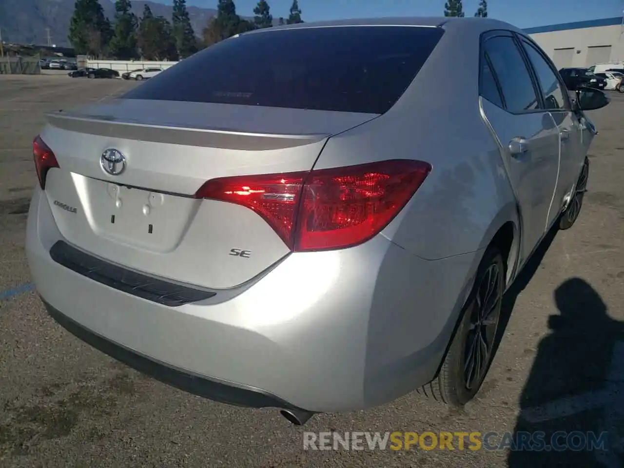 4 Photograph of a damaged car 5YFBURHE3KP901857 TOYOTA COROLLA 2019