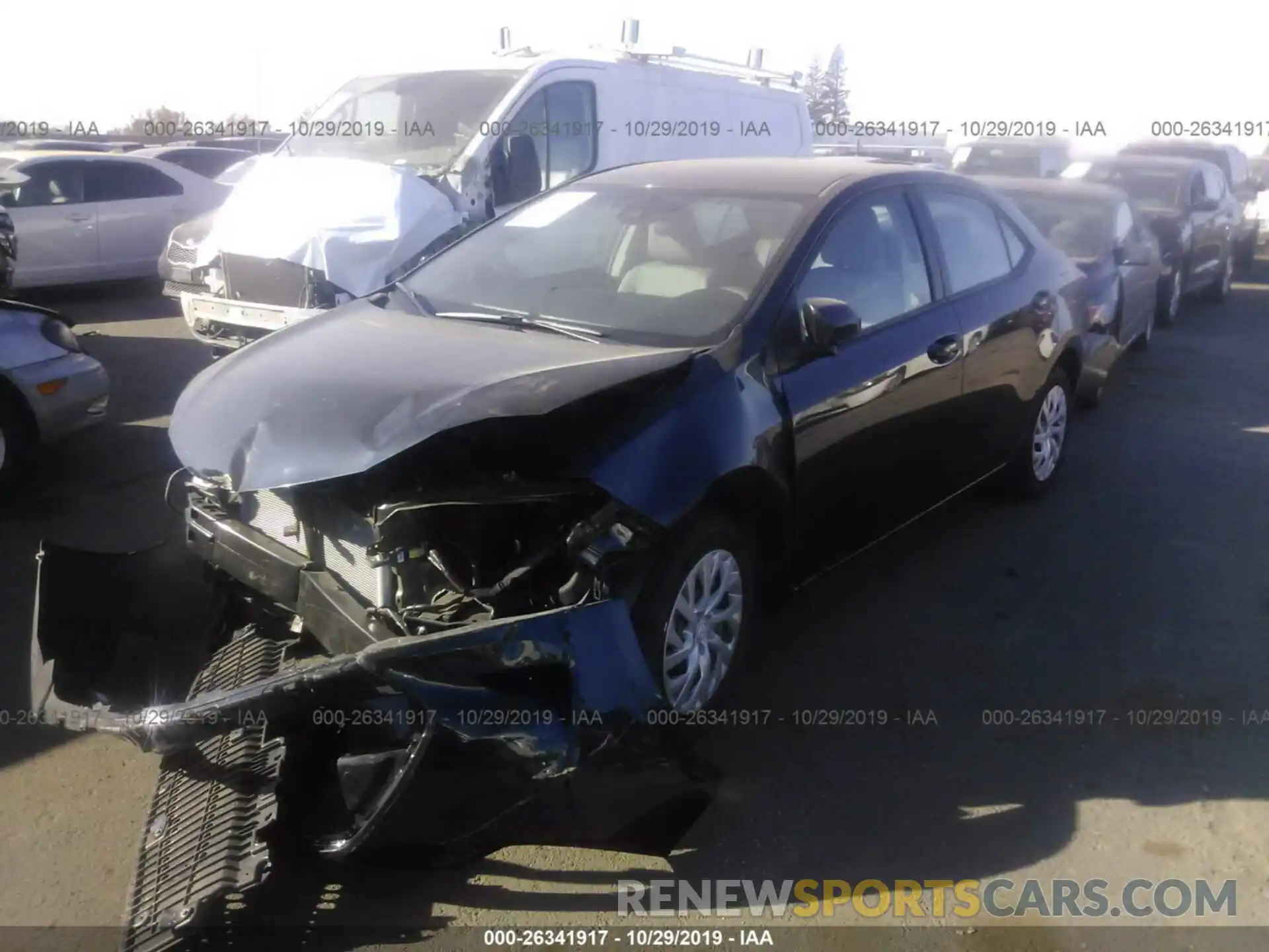 2 Photograph of a damaged car 5YFBURHE3KP902040 TOYOTA COROLLA 2019