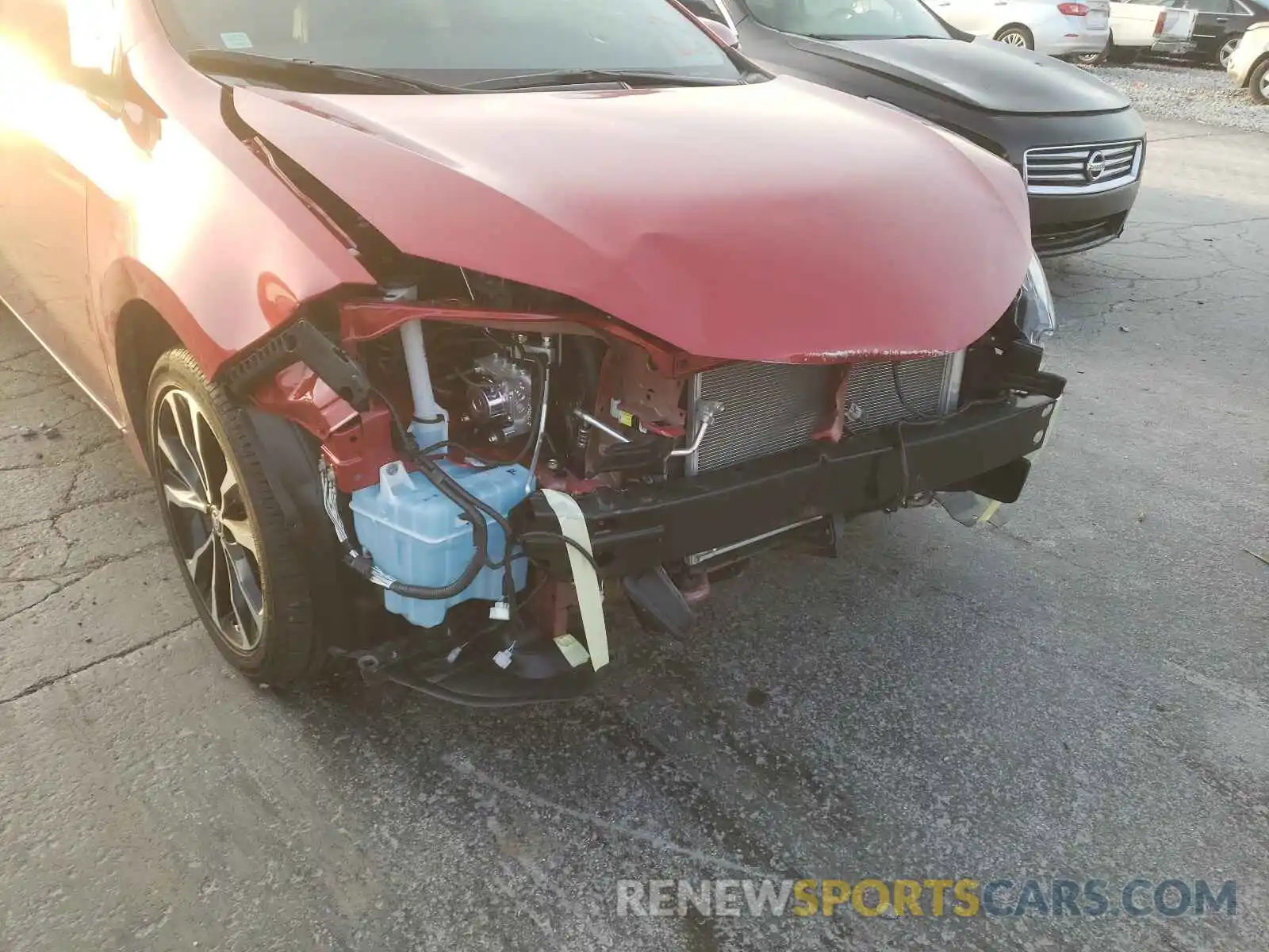 9 Photograph of a damaged car 5YFBURHE3KP902359 TOYOTA COROLLA 2019