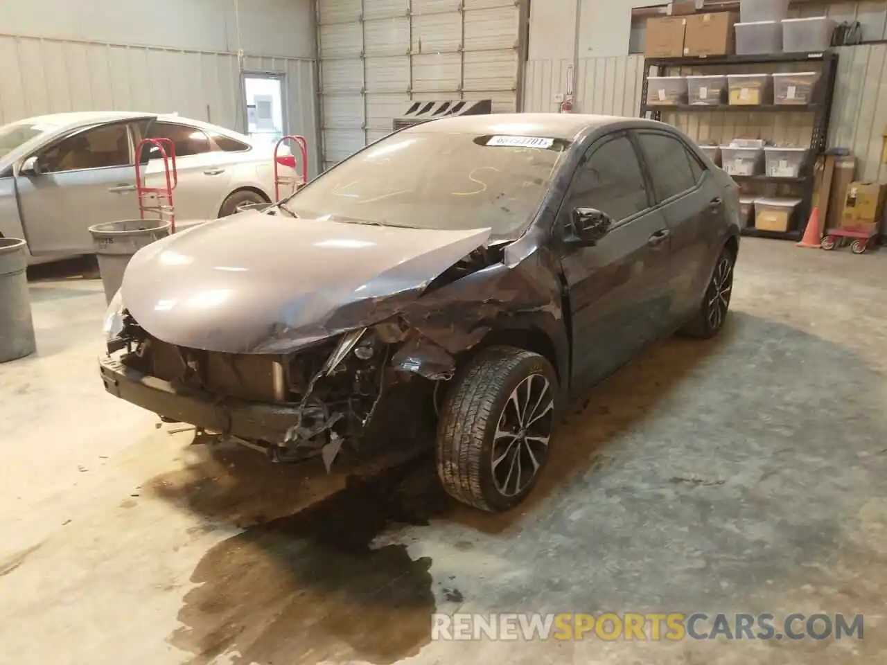 2 Photograph of a damaged car 5YFBURHE3KP902958 TOYOTA COROLLA 2019