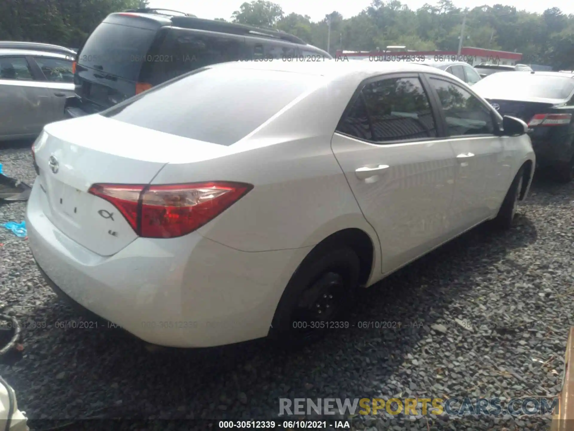 4 Photograph of a damaged car 5YFBURHE3KP903351 TOYOTA COROLLA 2019