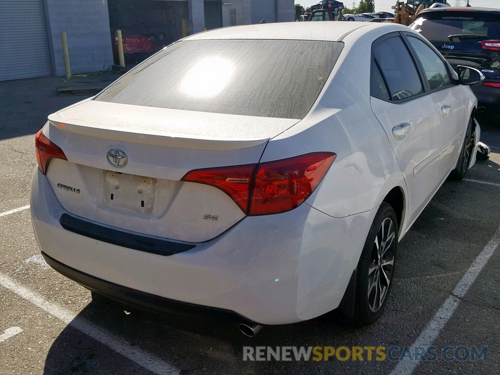 4 Photograph of a damaged car 5YFBURHE3KP903379 TOYOTA COROLLA 2019