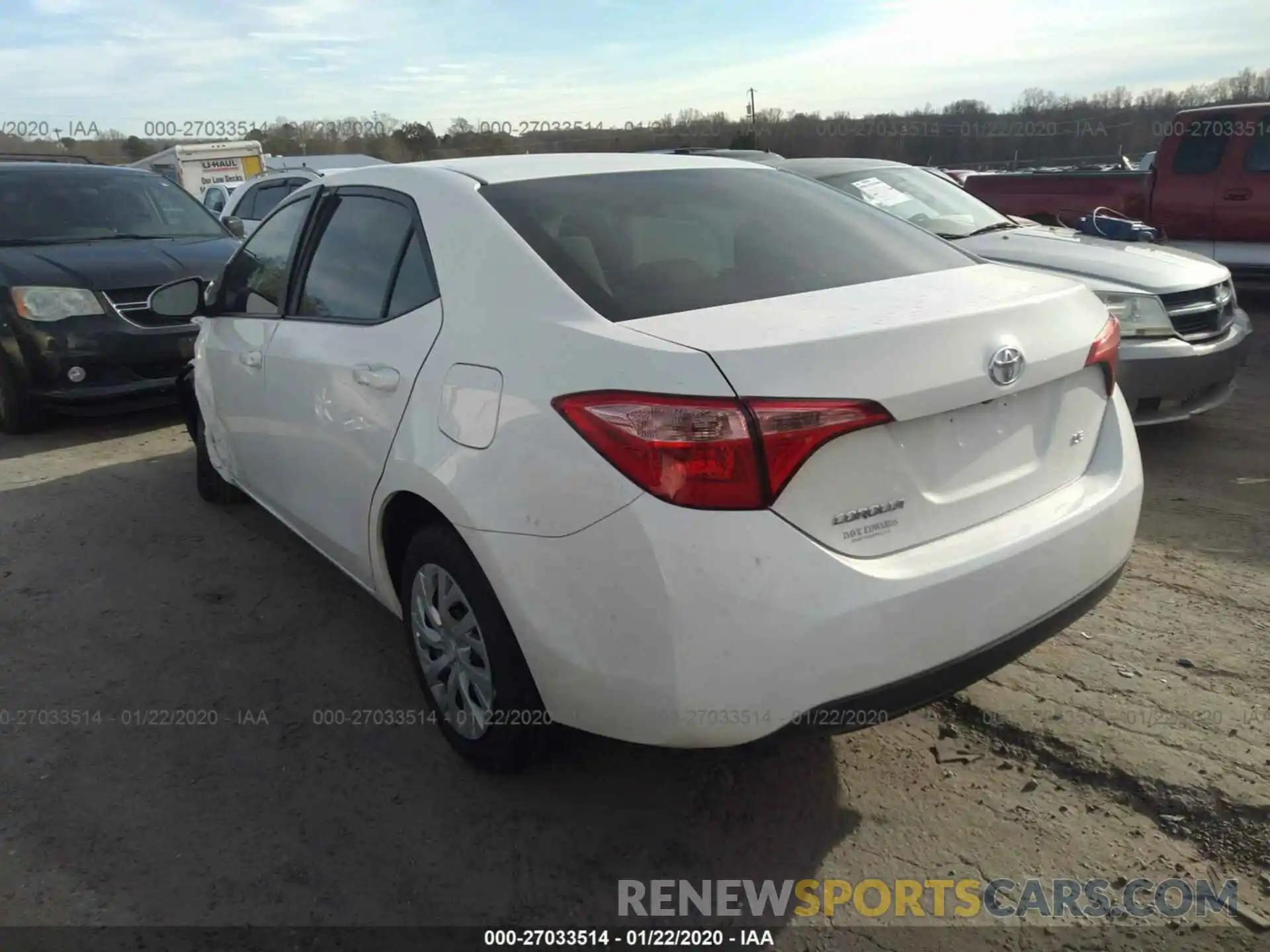 3 Photograph of a damaged car 5YFBURHE3KP903401 TOYOTA COROLLA 2019