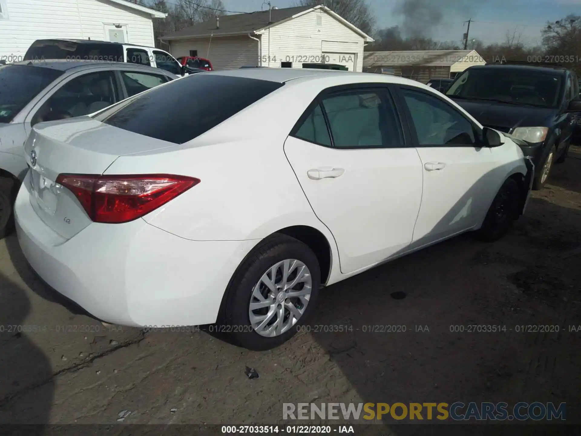 4 Photograph of a damaged car 5YFBURHE3KP903401 TOYOTA COROLLA 2019