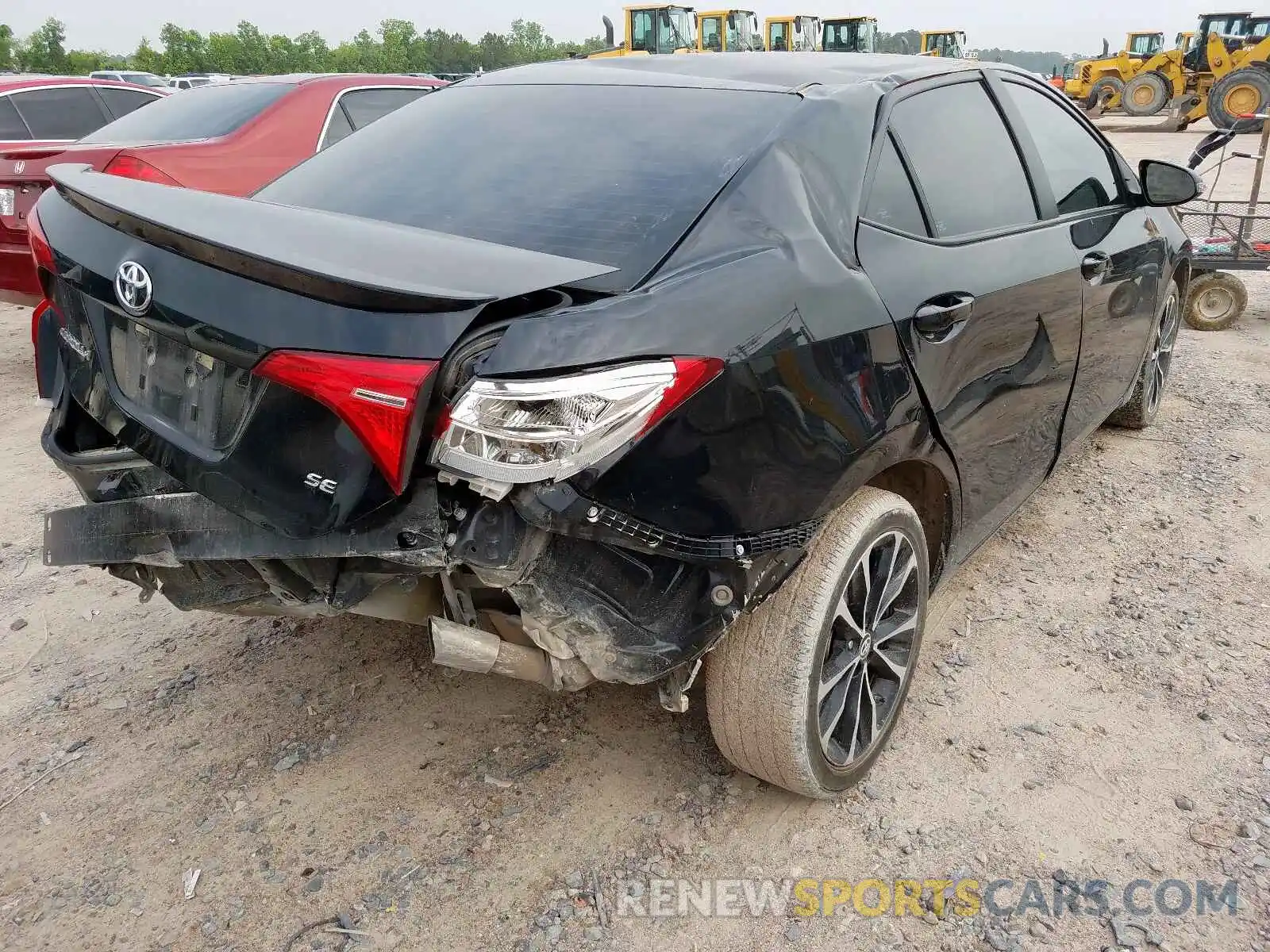 4 Photograph of a damaged car 5YFBURHE3KP903415 TOYOTA COROLLA 2019