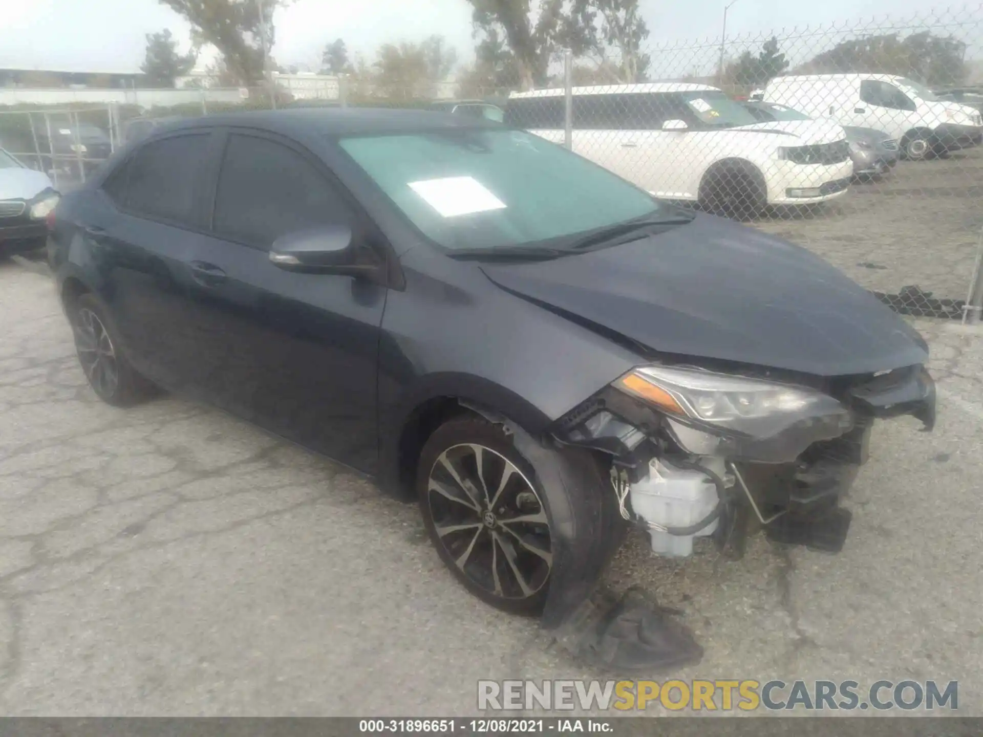 1 Photograph of a damaged car 5YFBURHE3KP903513 TOYOTA COROLLA 2019