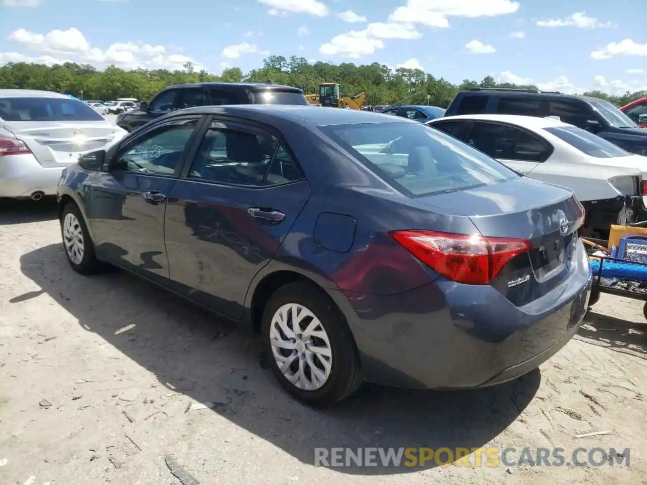 3 Photograph of a damaged car 5YFBURHE3KP903673 TOYOTA COROLLA 2019