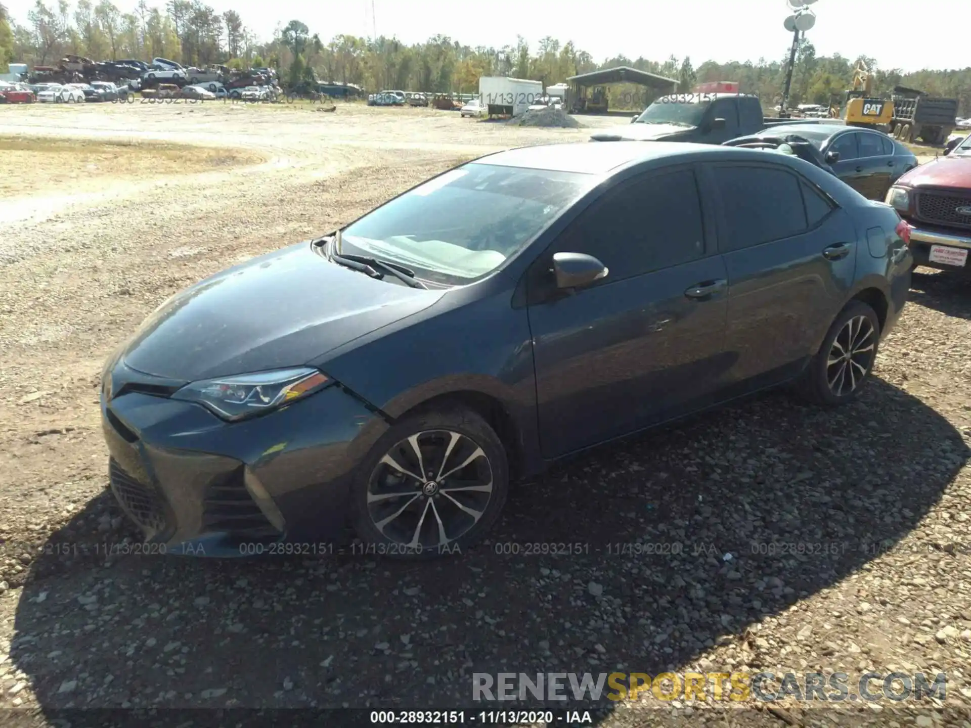 2 Photograph of a damaged car 5YFBURHE3KP904032 TOYOTA COROLLA 2019