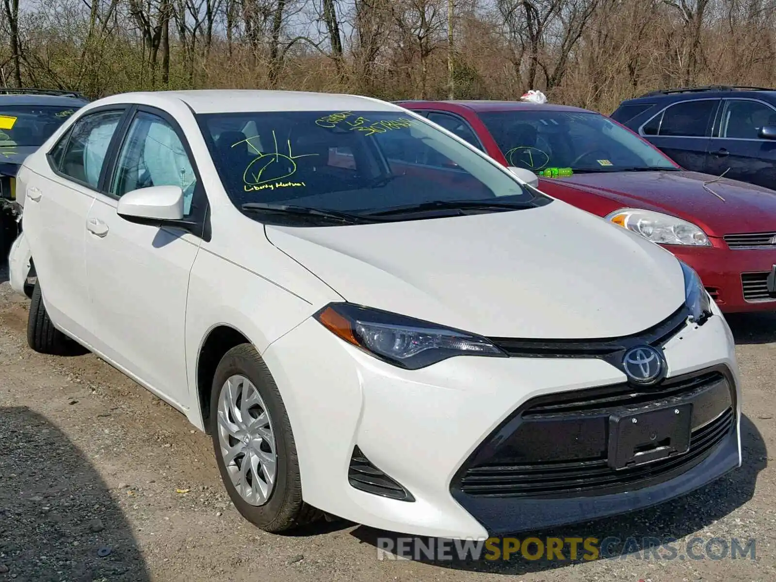 1 Photograph of a damaged car 5YFBURHE3KP904211 TOYOTA COROLLA 2019