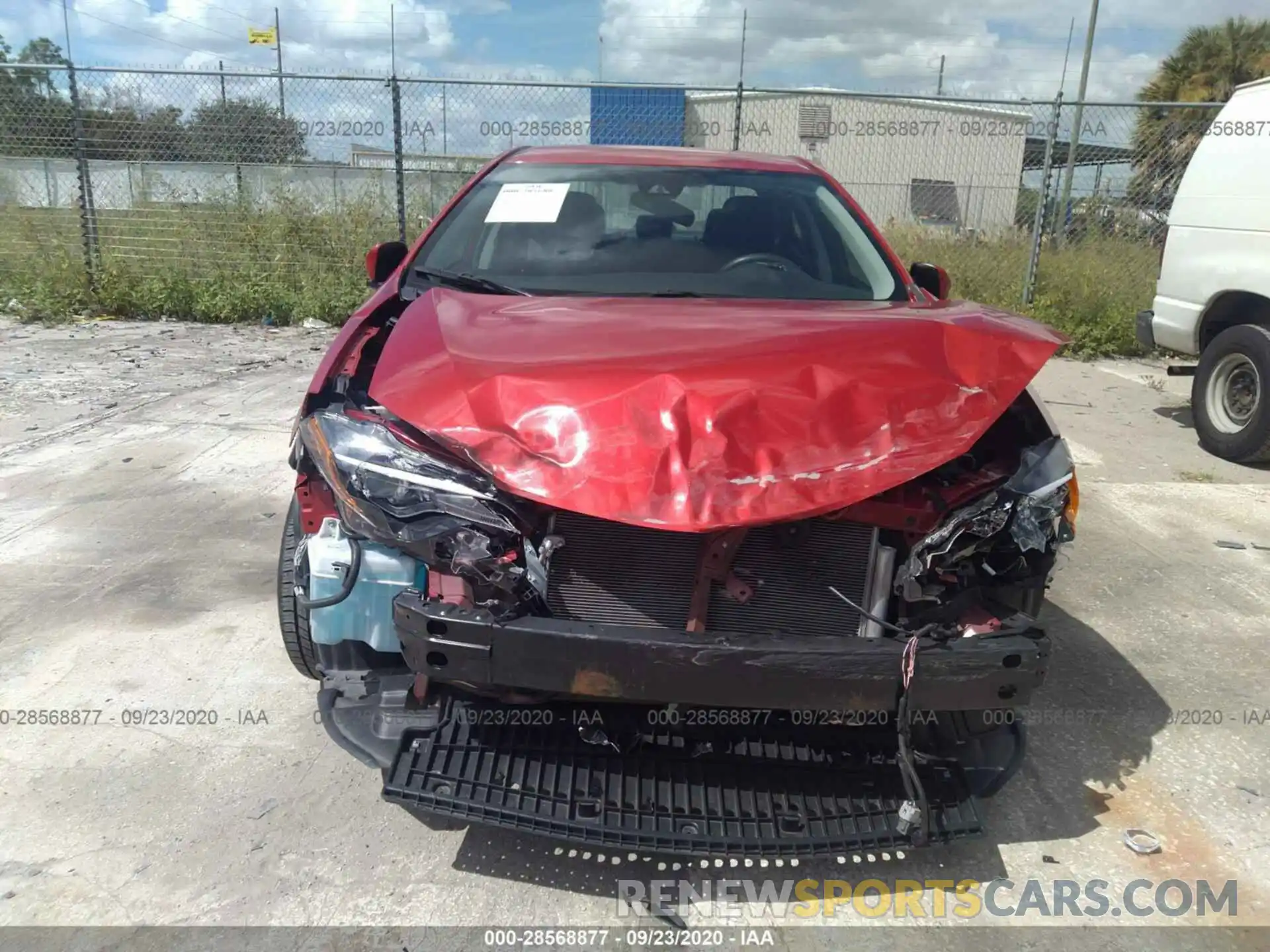 6 Photograph of a damaged car 5YFBURHE3KP905052 TOYOTA COROLLA 2019