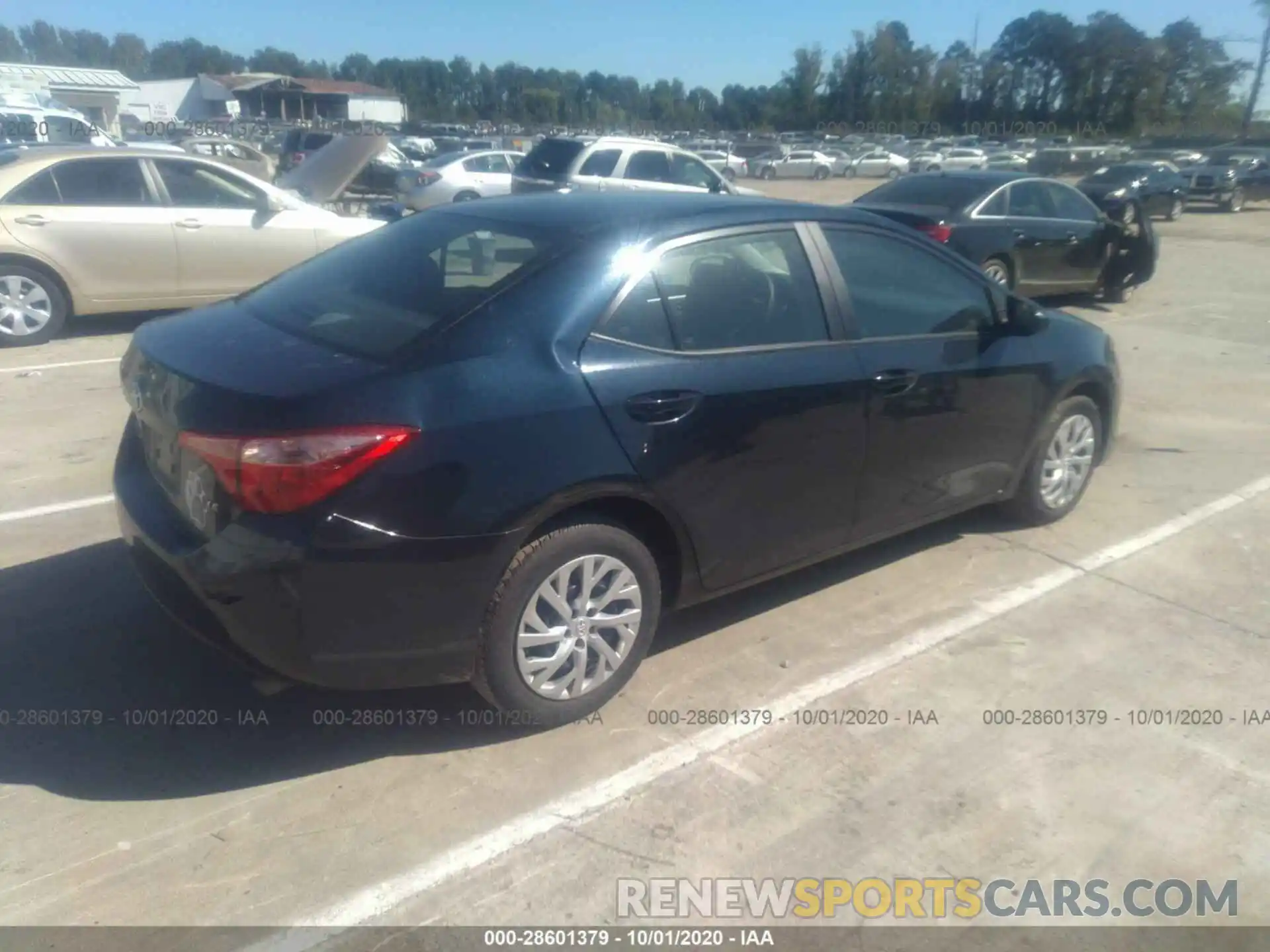 4 Photograph of a damaged car 5YFBURHE3KP905083 TOYOTA COROLLA 2019